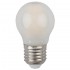 Лампа светодиодная филаментная ЭРА E27 5W 2700K матовая F-LED P45-5W-827-E27 frost Б0027931 - Лампа светодиодная филаментная ЭРА E27 5W 2700K матовая F-LED P45-5W-827-E27 frost Б0027931