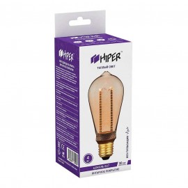 Лампа светодиодная Hiper E27 4W 1800K янтарная HL-2228 - _l_2228_2