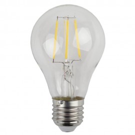 Лампа светодиодная филаментная ЭРА E27 5W 2700K прозрачная F-LED A60-5W-827-E27 Б0019010 - Лампа светодиодная филаментная ЭРА E27 5W 2700K прозрачная F-LED A60-5W-827-E27 Б0019010