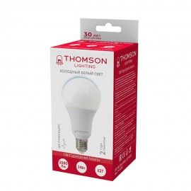 Лампа светодиодная Thomson E27 24W 6500K груша матовая TH-B2353 - Лампа светодиодная Thomson E27 24W 6500K груша матовая TH-B2353