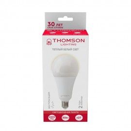 Лампа светодиодная Thomson E27 30W 3000K груша матовая TH-B2354 - Лампа светодиодная Thomson E27 30W 3000K груша матовая TH-B2354