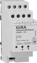 Диммер универсальный светодиодный Gira System 55 103400 - Диммер универсальный светодиодный Gira System 55 103400