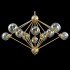 Подвесная люстра Crystal Lux Francisca SP10 Gold/Cognac - francisca_sp10_gold_cognac_2