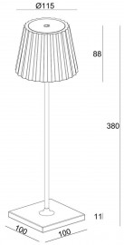 Настольная лампа Deko-Light Sheratan 346014 - Настольная лампа Deko-Light Sheratan 346014