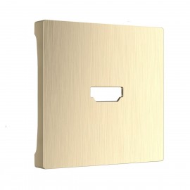 Накладка Werkel для розетки HDMI шампань рифленый WL10-HDMI-CP 4690389128332 - Накладка Werkel для розетки HDMI шампань рифленый WL10-HDMI-CP 4690389128332