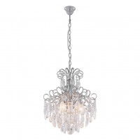 Подвесная люстра Crystal Lux Sevilia SP4 Silver