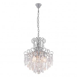 Подвесная люстра Crystal Lux Sevilia SP4 Silver - Подвесная люстра Crystal Lux Sevilia SP4 Silver