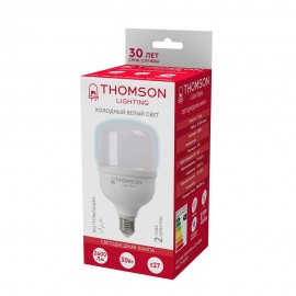 Лампа светодиодная Thomson E27 30W 6500K цилиндр матовая TH-B2364 - Лампа светодиодная Thomson E27 30W 6500K цилиндр матовая TH-B2364