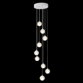 Подвесная люстра Crystal Lux Gaspar SP9 D300 White - Подвесная люстра Crystal Lux Gaspar SP9 D300 White