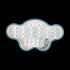 Потолочный светодиодный светильник Loft IT Axel 10005/30 blue - 10005_30_blue_2