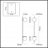 Настенный светильник Odeon Light Flower 4682/1WB - 4682_1_b_1