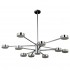 Подвесная люстра Crystal Lux Goracio SP10+1 D1100 Chrome - Подвесная люстра Crystal Lux Goracio SP10+1 D1100 Chrome