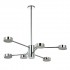 Подвесная люстра Crystal Lux Goracio SP6+1 D800 Chrome - Подвесная люстра Crystal Lux Goracio SP6+1 D800 Chrome