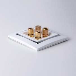 Акустическая розетка Werkel х4 белая WL01-AUDIOx4 4690389059155 - 4690389059155_2
