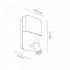 Настенный светодиодный светильник Lucide Boxer 79200/08/30 - 79200_08_30_1