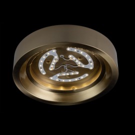 Потолочный светодиодный светильник Loft IT Button Copper 10007/18 - 10007_18_copper_1