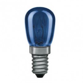 Лампа накаливания миниатюрная TV Paulmann Е14 15W синяя 81010 - Лампа накаливания миниатюрная TV Paulmann Е14 15W синяя 81010
