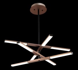 Подвесная люстра Crystal Lux HI-WAY SP8 COFFEE - _i__ay_sp8_coffee_1