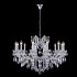 Подвесная люстра Crystal Lux Hollywood SP12 Chrome - Подвесная люстра Crystal Lux Hollywood SP12 Chrome