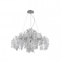 Подвесная люстра Crystal Lux Tenerife SP9 Silver
