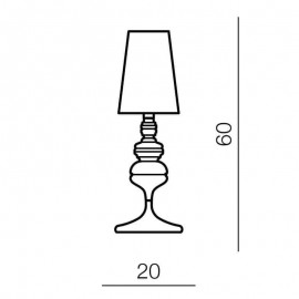 Настольная лампа Azzardo Baroco table AZ2162 - Настольная лампа Azzardo Baroco table AZ2162