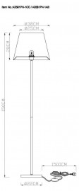 Торшер Arte Lamp Elba A2581PN-1AB - a2581pn_1ab_1