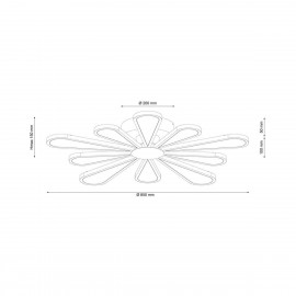 Потолочная люстра Lucia Tucci Miracoli 202.10 LED - miracoli_202_10_led_1