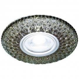 Встраиваемый светодиодный светильник Ambrella light Led S333 BK/CLD - Встраиваемый светодиодный светильник Ambrella light Led S333 BK/CLD