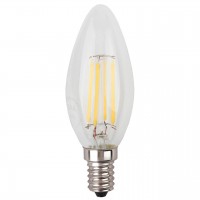 Лампа светодиодная филаментная ЭРА E14 11W 2700K прозрачная F-LED B35-11w-827-E14 Б0046985