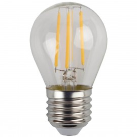Лампа светодиодная филаментная ЭРА E27 7W 2700K прозрачная F-LED P45-7W-827-E27 Б0027948 - Лампа светодиодная филаментная ЭРА E27 7W 2700K прозрачная F-LED P45-7W-827-E27 Б0027948