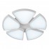 Потолочная светодиодная люстра iLedex Bling FS-022-X5 120W WH - fs_022__5_120_____2