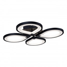 Потолочная светодиодная люстра iLedex Clover 6885/4 BK - Потолочная светодиодная люстра iLedex Clover 6885/4 BK
