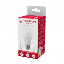 Лампа светодиодная Thomson E27 7W 3000K груша матовая TH-B2001 - t__b2001_1
