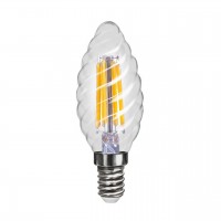 Лампа светодиодная Voltega E14 4W 4000K прозрачная VG1-CC1E14cold4W-F 4670