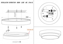 Настенный светильник Odeon Light Holger 2744/2C - 2744_2c_3