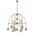 Подвесная люстра Crystal Lux Truena SP-PL6+3+1 Bronze - Подвесная люстра Crystal Lux Truena SP-PL6+3+1 Bronze