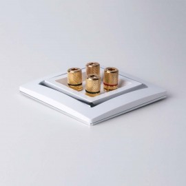Акустическая розетка Werkel белая W1185001 4690389155536 - Акустическая розетка Werkel белая W1185001 4690389155536