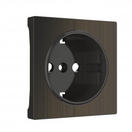Накладка для розетки IP20 Werkel бронзовый W1179012 4690389161728 - Накладка для розетки IP20 Werkel бронзовый W1179012 4690389161728
