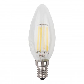 Лампа светодиодная филаментная ЭРА E14 11W 4000K прозрачная F-LED B35-11w-840-E14 Б0046987 - Лампа светодиодная филаментная ЭРА E14 11W 4000K прозрачная F-LED B35-11w-840-E14 Б0046987