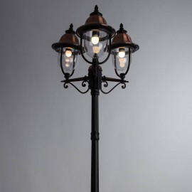 Садово-парковый светильник Arte Lamp Barcelona A1486PA-3BK - Садово-парковый светильник Arte Lamp Barcelona A1486PA-3BK