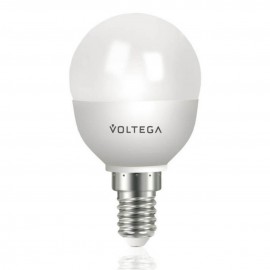 Лампа светодиодная Voltega E14 5.4W 4000К шар матовый VG4-G2E14cold5W 5748 - Лампа светодиодная Voltega E14 5.4W 4000К шар матовый VG4-G2E14cold5W 5748