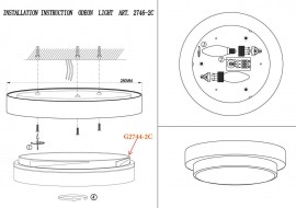 Настенный светильник Odeon Light Holger 2746/2C - 2746_2c_3