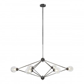Подвесная люстра iLedex Modo C4458-6B CR - Подвесная люстра iLedex Modo C4458-6B CR