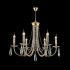Подвесная люстра Crystal Lux Victoria SP6 Gold/Amber - Подвесная люстра Crystal Lux Victoria SP6 Gold/Amber