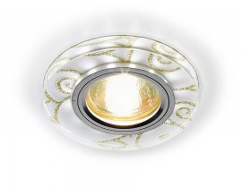 Встраиваемый светодиодный светильник Ambrella light Led S231 WH/G - Встраиваемый светодиодный светильник Ambrella light Led S231 WH/G