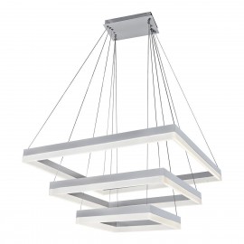 Подвесной светодиодный светильник iLedex Twins D0319-3 (400X600X800) WH - Подвесной светодиодный светильник iLedex Twins D0319-3 (400X600X800) WH