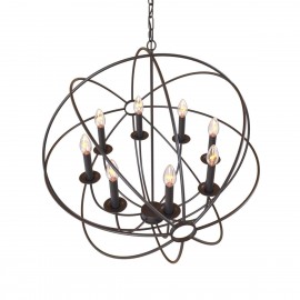 Подвесная люстра Loft IT Castle Brown Loft1192-8 - loft1192_8_1