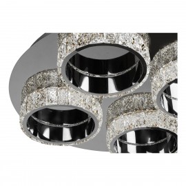 Потолочная светодиодная люстра iLedex CRystal ice MX7212-36 CR - m_7212_36_cr_1