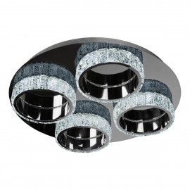 Потолочная светодиодная люстра iLedex CRystal ice MX7212-36 CR - m_7212_36_cr_2