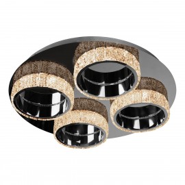 Потолочная светодиодная люстра iLedex CRystal ice MX7212-36 CR - m_7212_36_cr_3